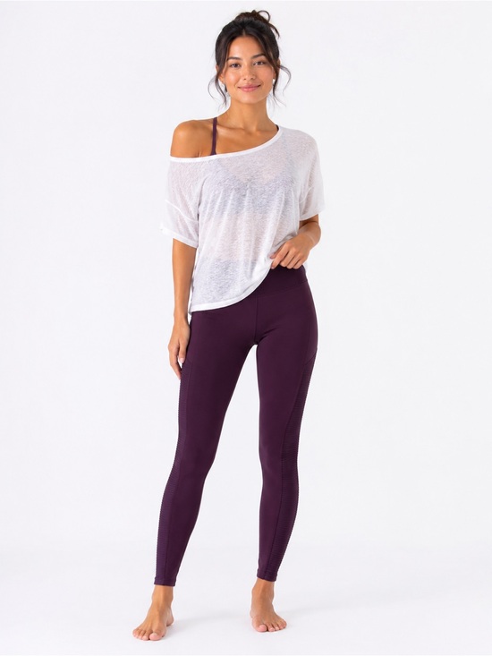Old Navy Pants - Old navy active purple leggings with pockets